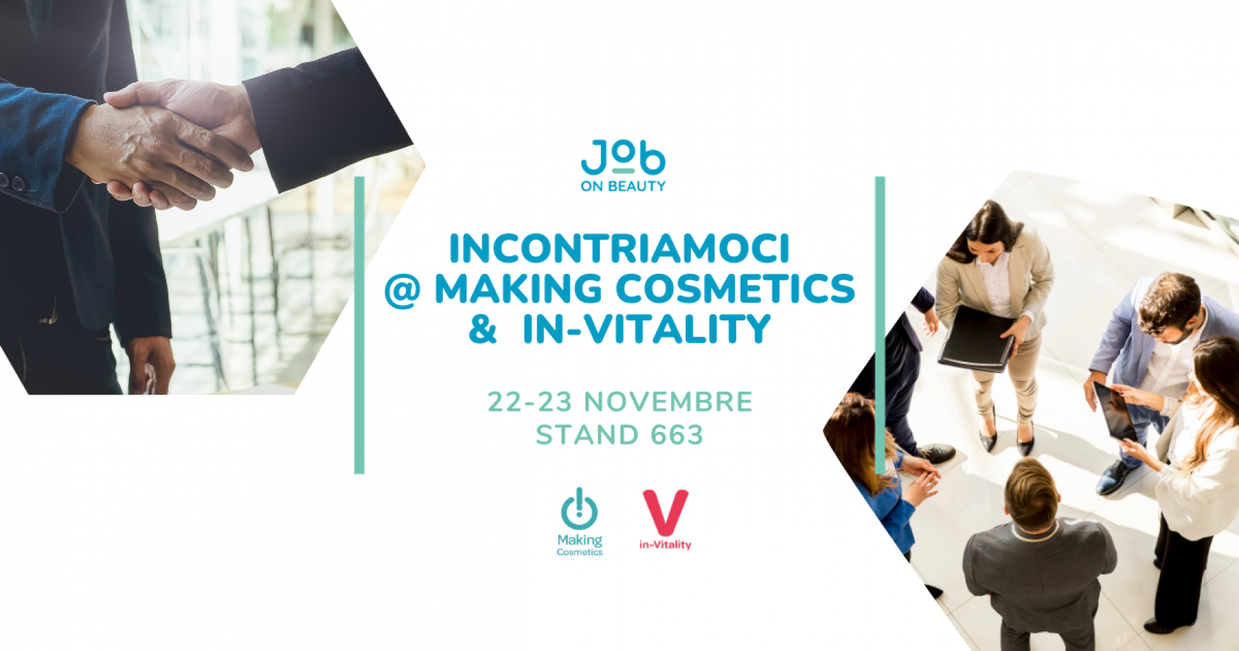 Incontriamoci @making cosmetics & in-vitality 2023