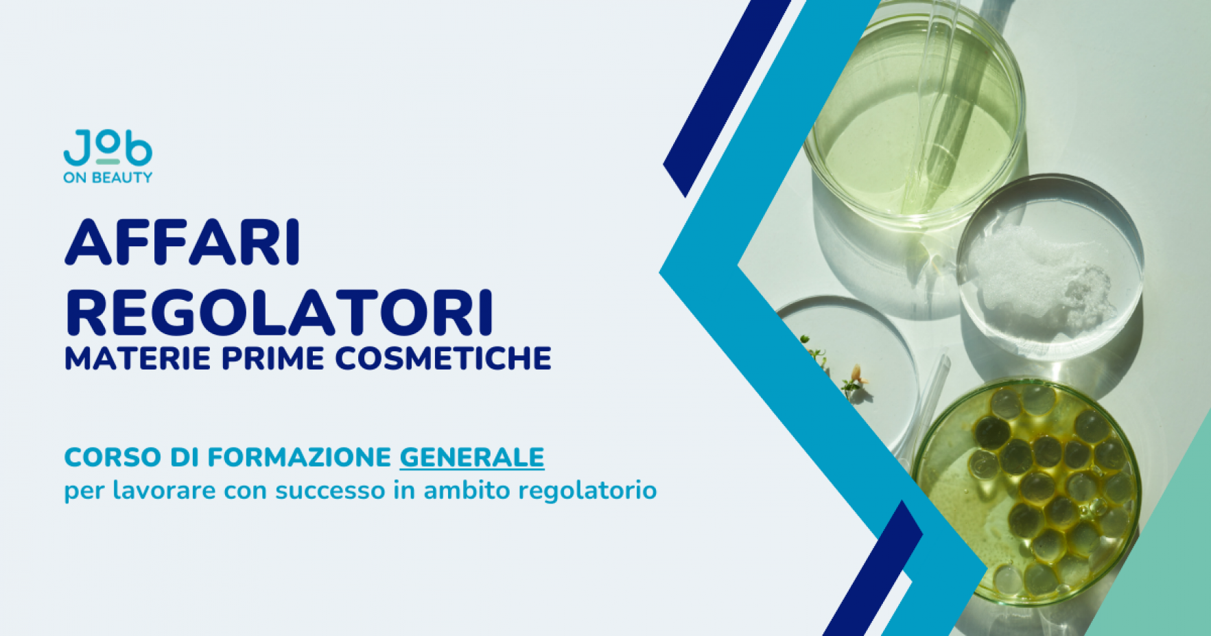 AFFARI REGOLATORI - MATERIE PRIME COSMETICHE - CORSO GENERALE