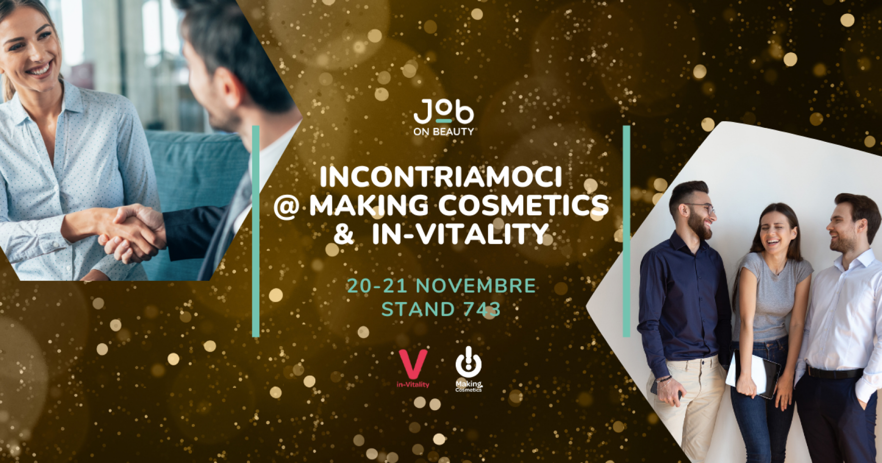Incontriamoci al making cosmetics & in-vitality 2024
