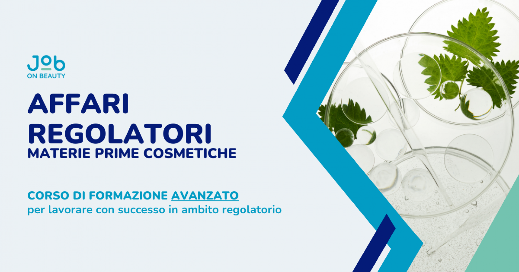 AFFARI REGOLATORI - MATERIE PRIME COSMETICHE - CORSO AVANZATO