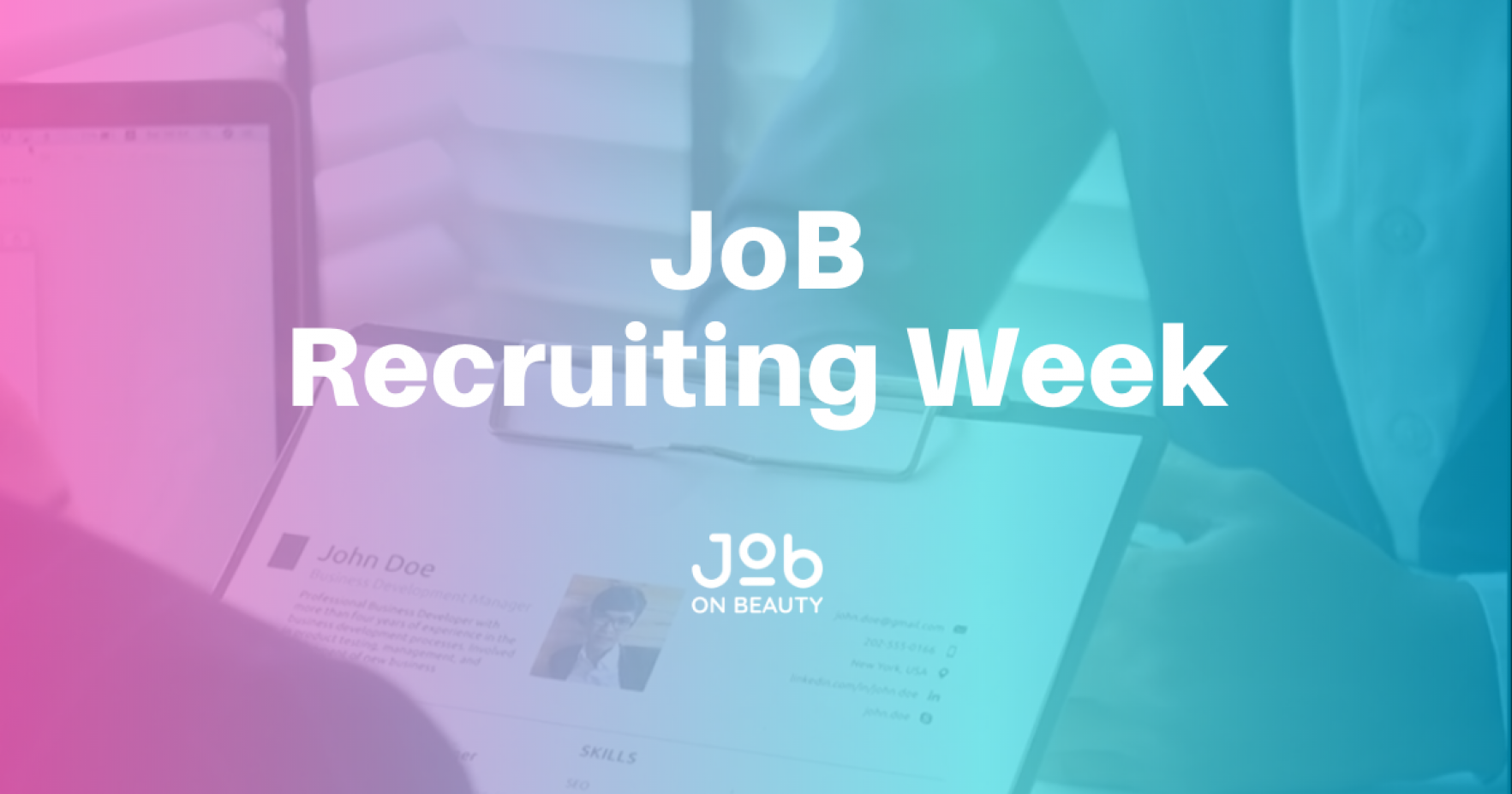 JoB RECRUITING WEEK - Technical Sales & Scientific Marketing