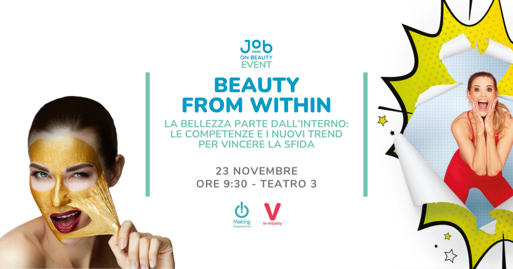 Beauty from within - convegno @making cosmetics & in-vitality 2023