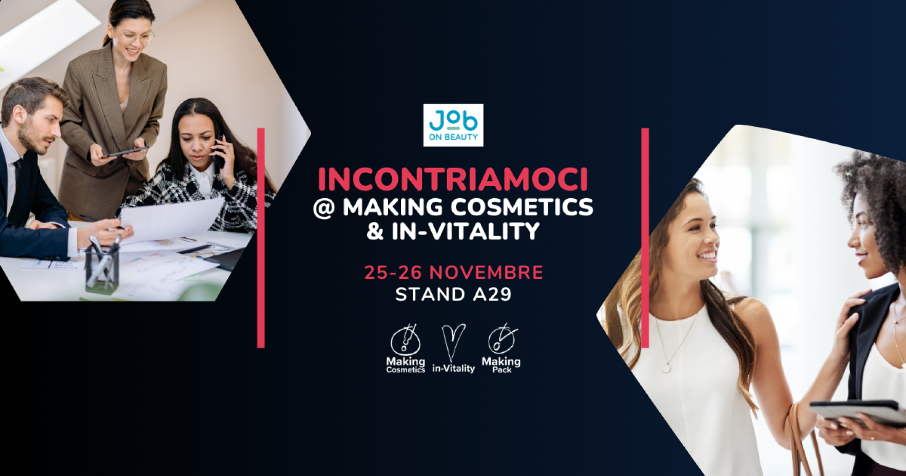 Incontriamoci al making cosmetics & in-vitality 2026